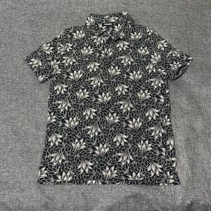 Express Men's M Floral Polo Shirt